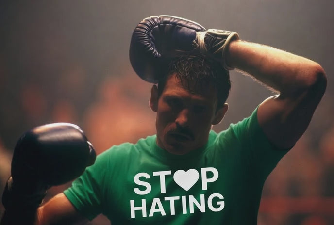 STOP HATING T SHIRT